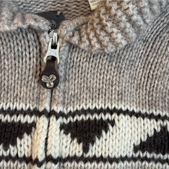 Aritzia TNA Cowichan Y2K wool sweater beige - Picture 5 of 11